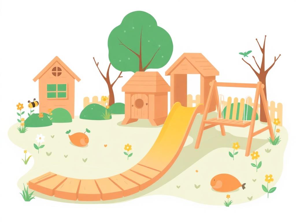 Ontwerp voor Kleine kinderen in speeltuin Floragaarde